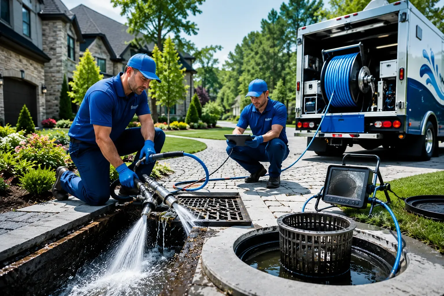 Local outdoor drain cleaning professionals in Stanley, IA